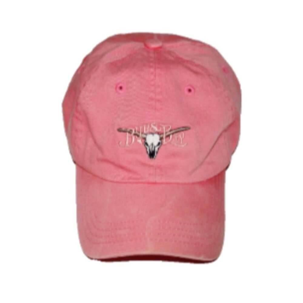 BULLS BAY GOLF CLUB Imperial 100% Cotton Tour Hat, Salmon Pink